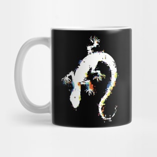 SL4 SL Korean Manhwa Anime Black and White Glitch Lizards Mark Villain Logo Player Killer PK Symbol Cool Silhouette x itsMePopoi September 2023 Mug